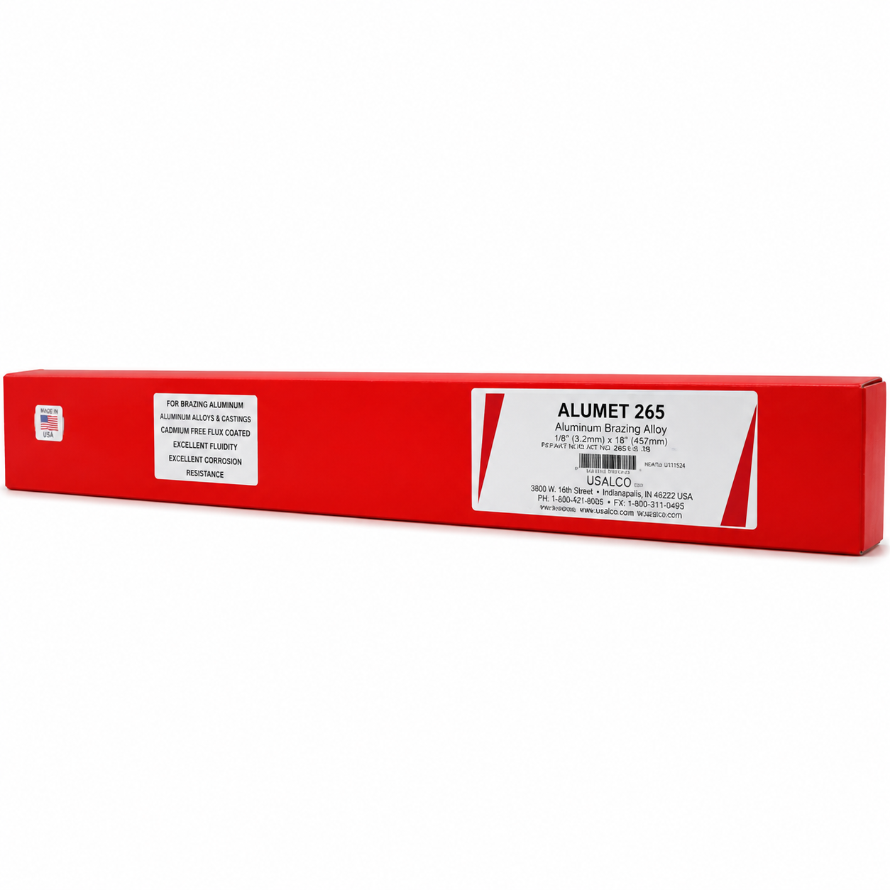 CHEMET ALUMET-265 S-Cd80Zn20/Din 1707-100 2*500мм