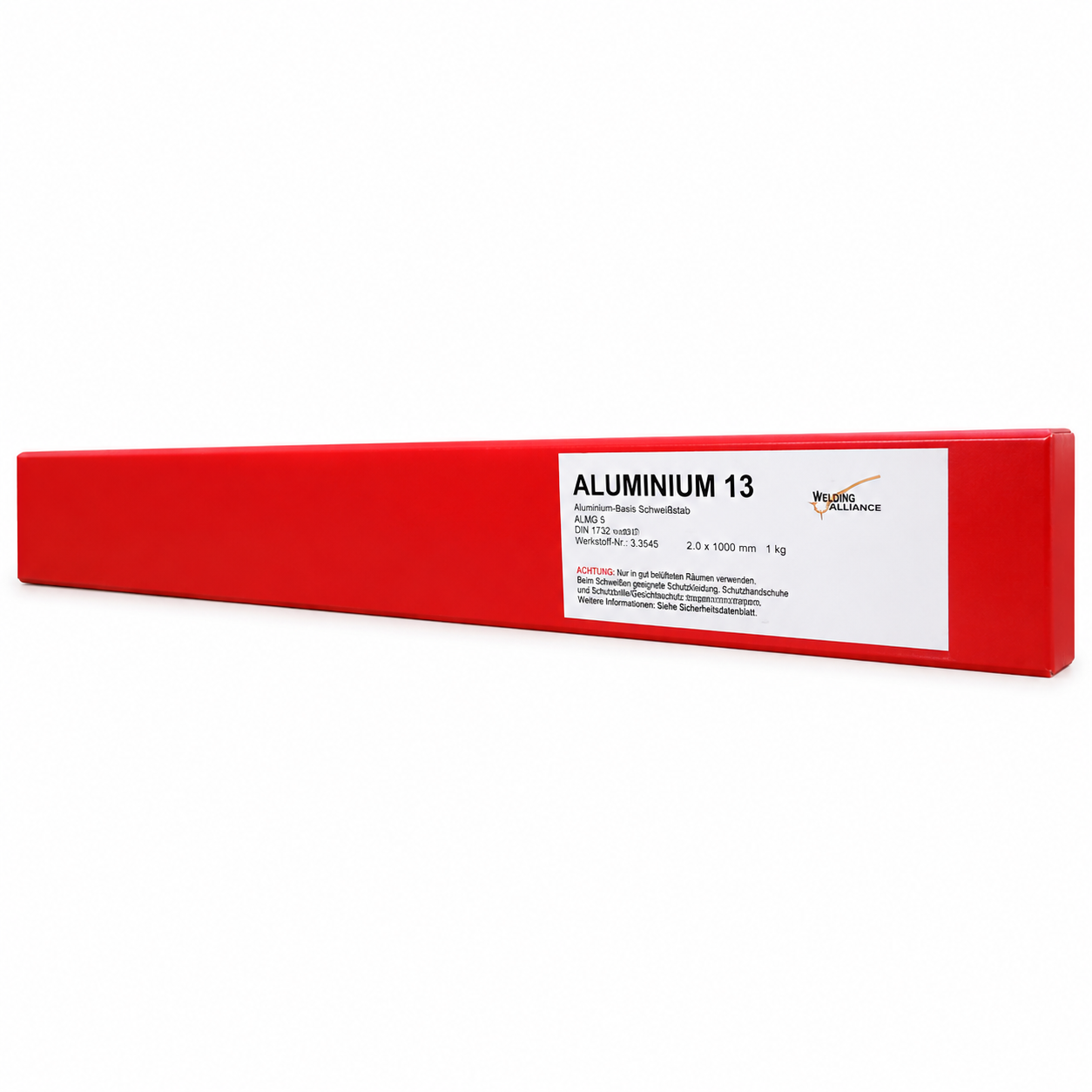 CHEMET ALUMINIUM 13(AL 104 ) , 2*500мм , прутки круглого сечения.