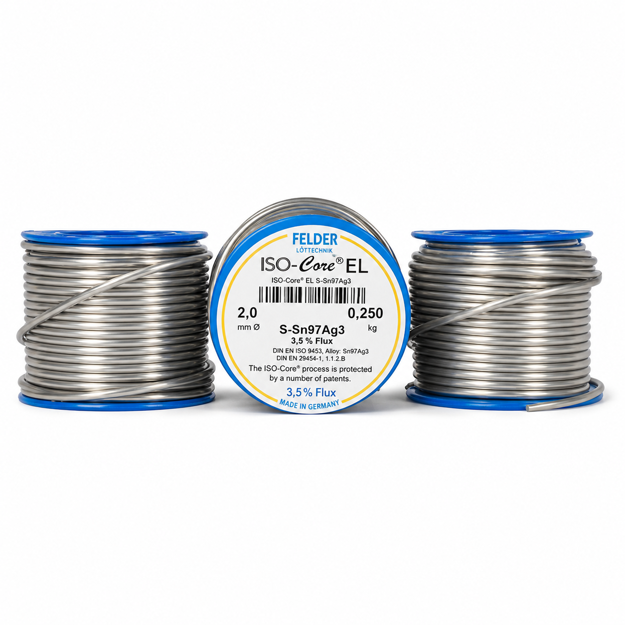 Мягкий припой Felder ISO-Core® «EL» Sn60Pb40.