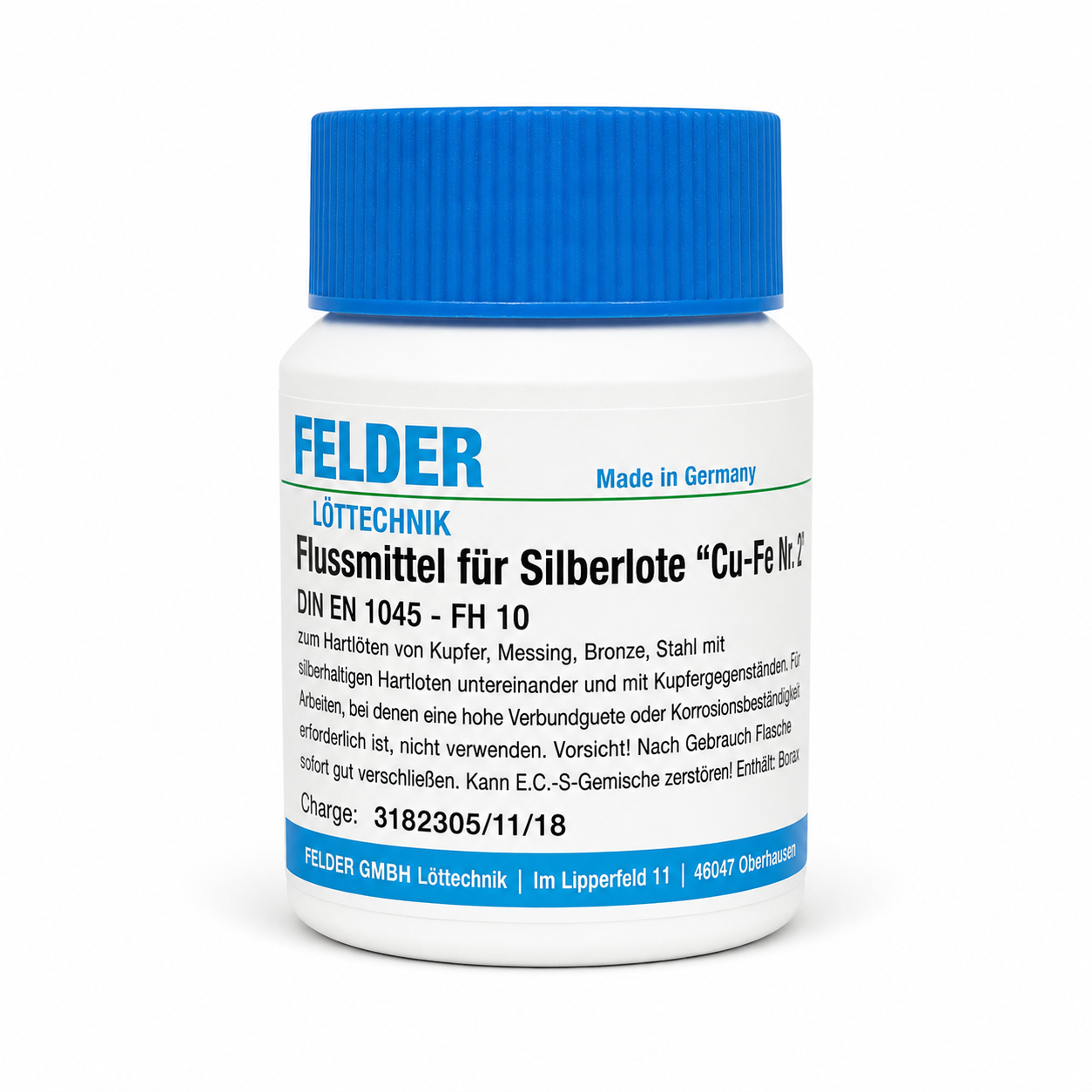 Флюс-паста FELDER Cu-Fe Nr.1 ( 100гр)